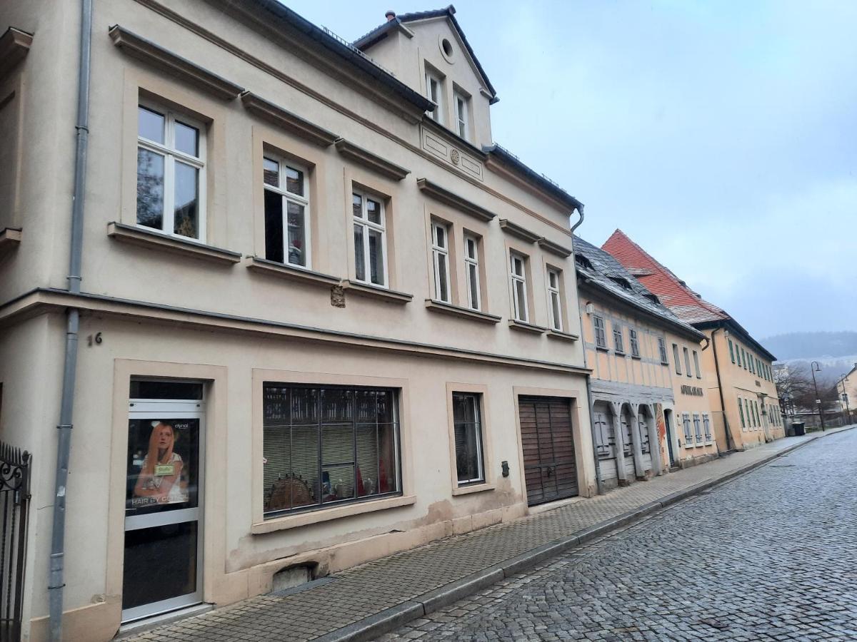 Urlaub Im Friseursalon Apartment Sebnitz Bagian luar foto