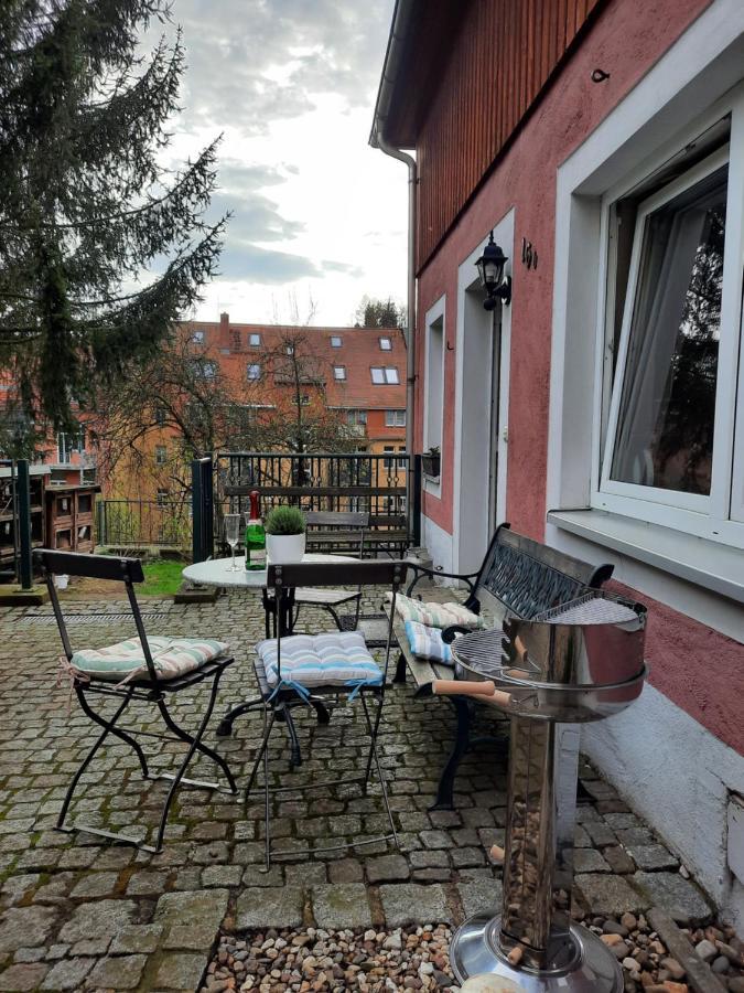 Urlaub Im Friseursalon Apartment Sebnitz Bagian luar foto